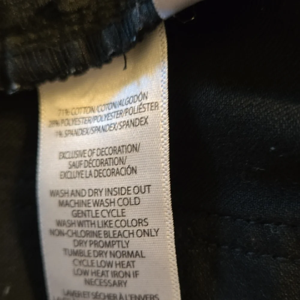 Calvin Klein Black Skinny Jeans Modern Fit 28x27